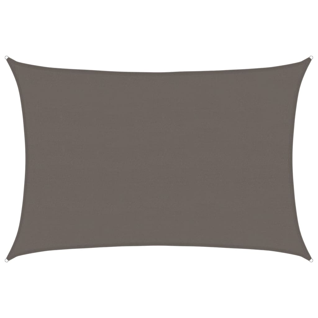 Vela Parasole 160 g/m² Antracite 5x6 m in HDPE