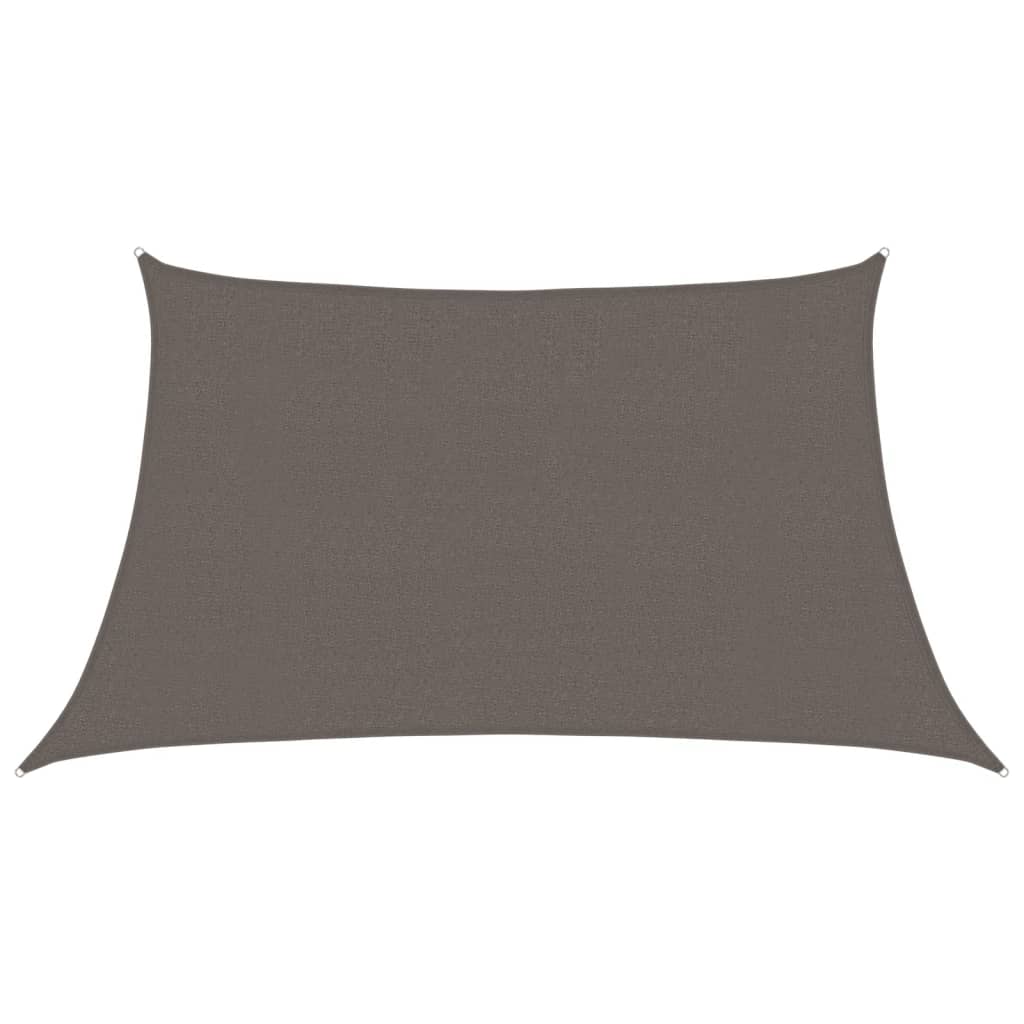 Vela Parasole 160 g/m² Antracite 3/4x2 m in HDPE