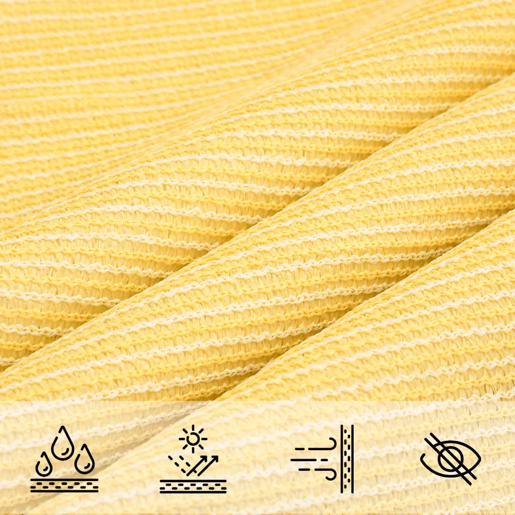 Vela Parasole 160 g/m² Beige 4x4 m in HDPE