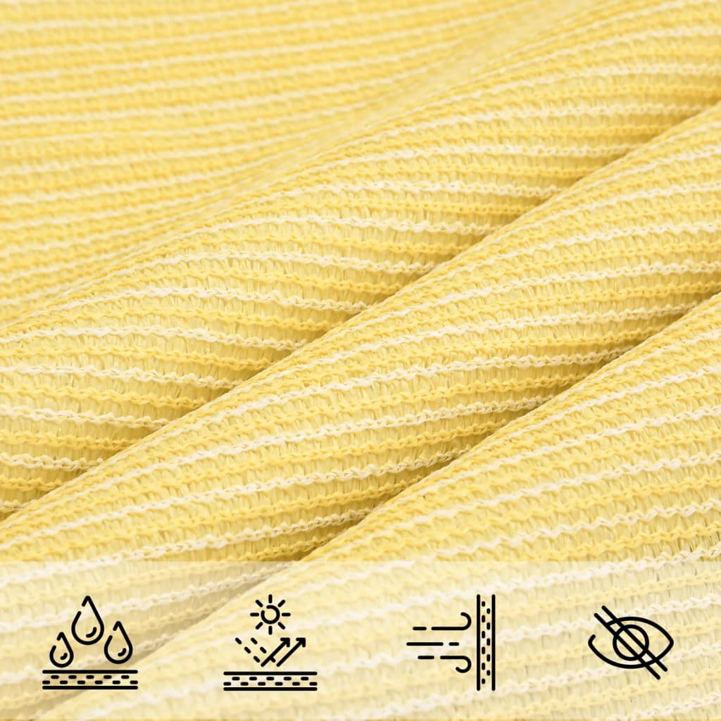 Vela Parasole 160 g/m² Beige 2,5x4,5 m in HDPE