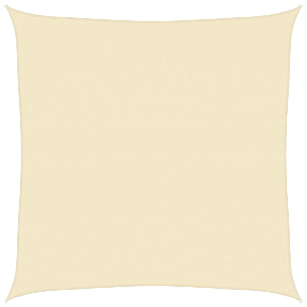 Vela Parasole 160 g/m² Crema 4x4 m in HDPE