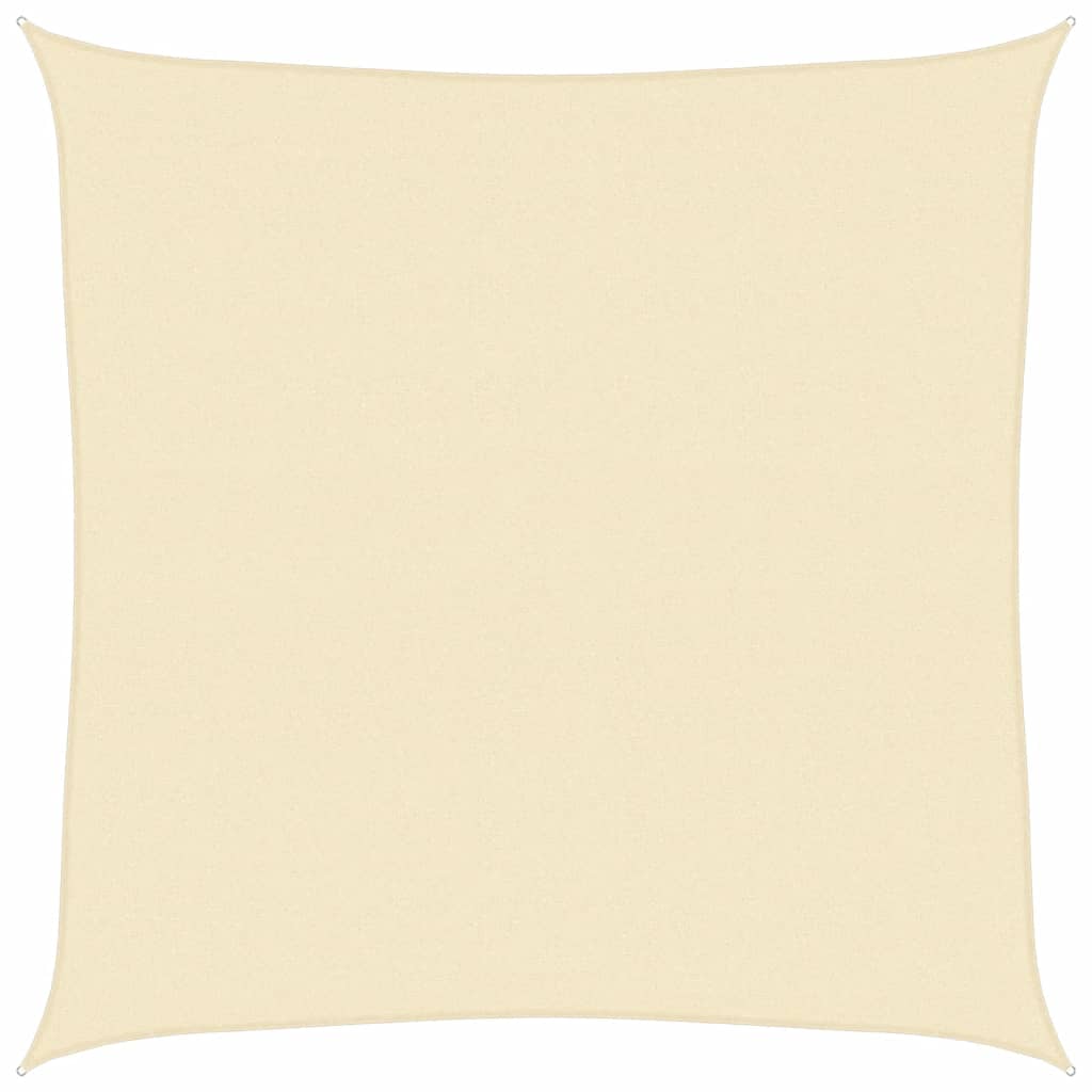 Vela Parasole 160 g/m² Crema 4,5x4,5 m in HDPE