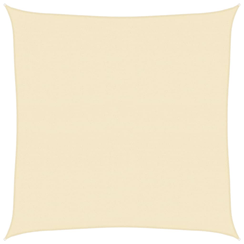 Vela Parasole 160 g/m² Crema 6x6 m in HDPE