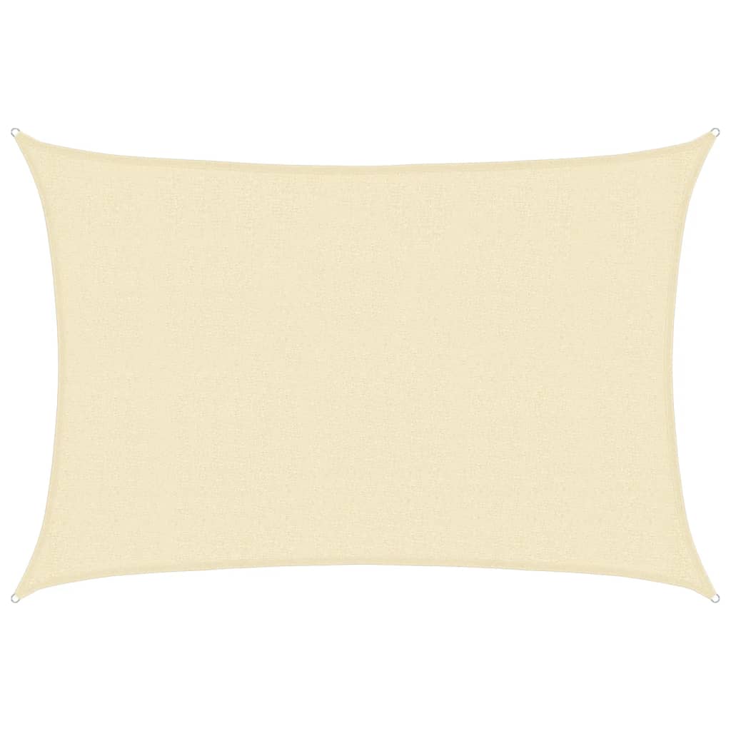 Vela Parasole 160 g/m² Crema 2,5x4 m in HDPE