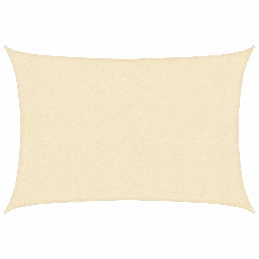 Vela Parasole 160 g/m² Crema 3x4 m in HDPE