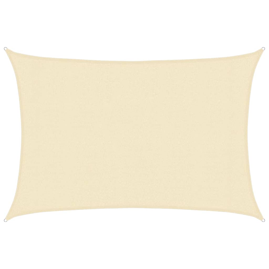 Vela Parasole 160 g/m² Crema 3x4,5 m in HDPE