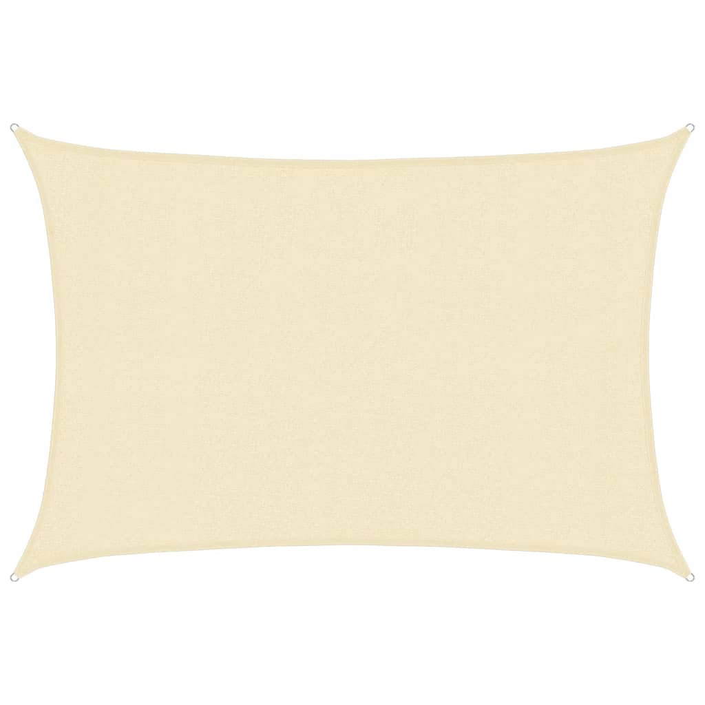 Vela Parasole 160 g/m² Crema 3x5 m in HDPE