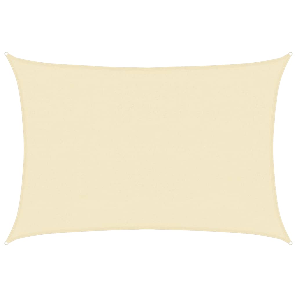 Vela Parasole 160 g/m² Crema 4x5 m in HDPE