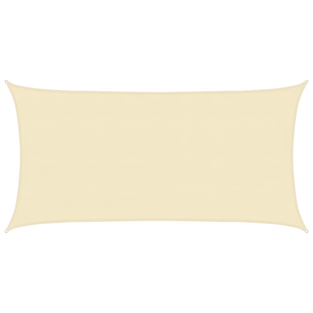 Vela Parasole 160 g/m² Crema 4x7 m in HDPE