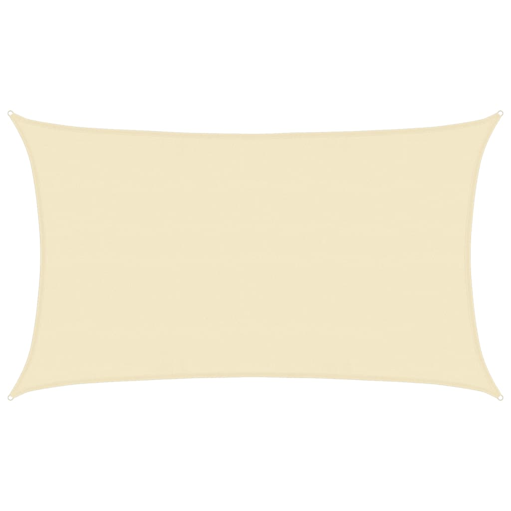Vela Parasole 160 g/m² Crema 5x8 m in HDPE