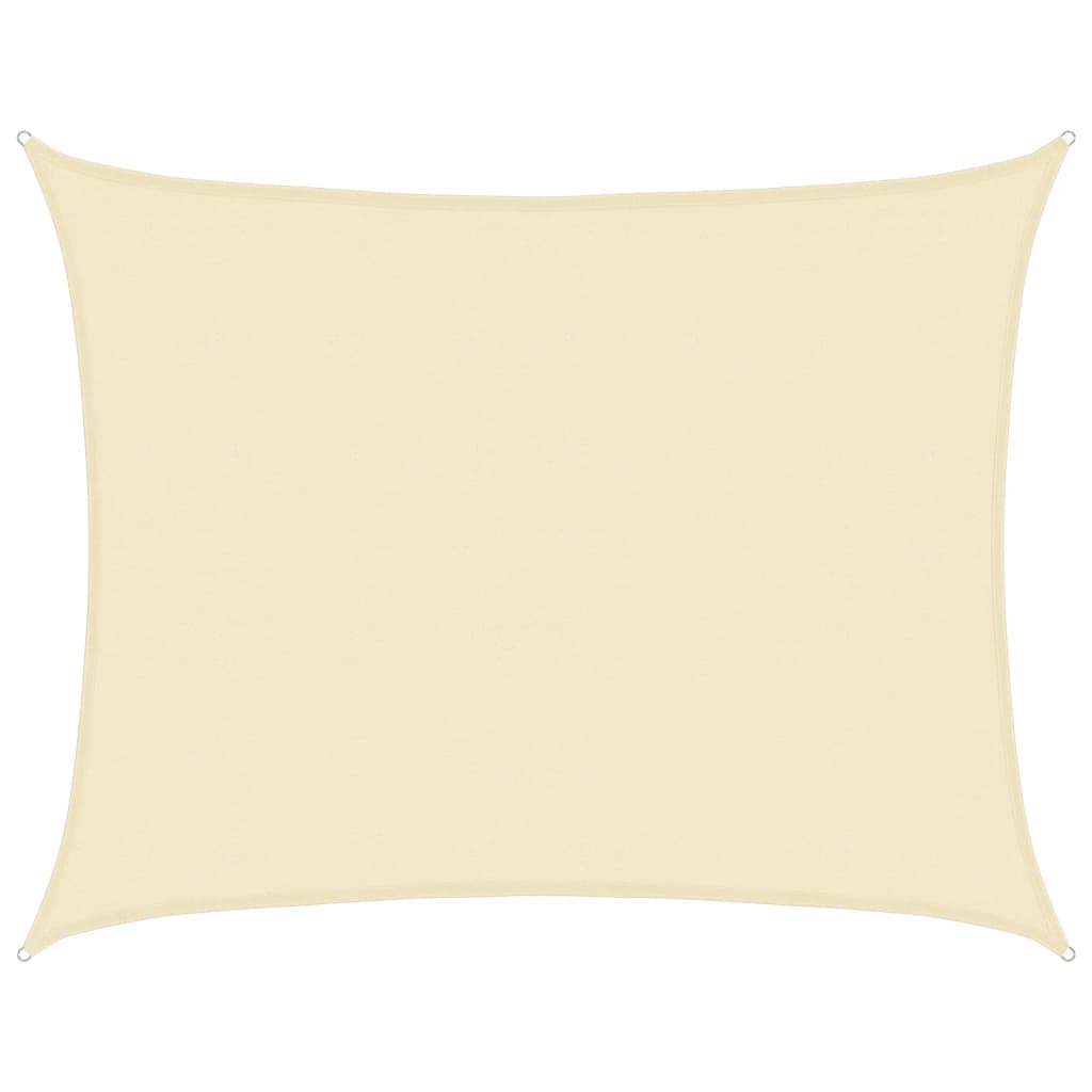 Vela Parasole 160 g/m² Crema 6x7 m in HDPE