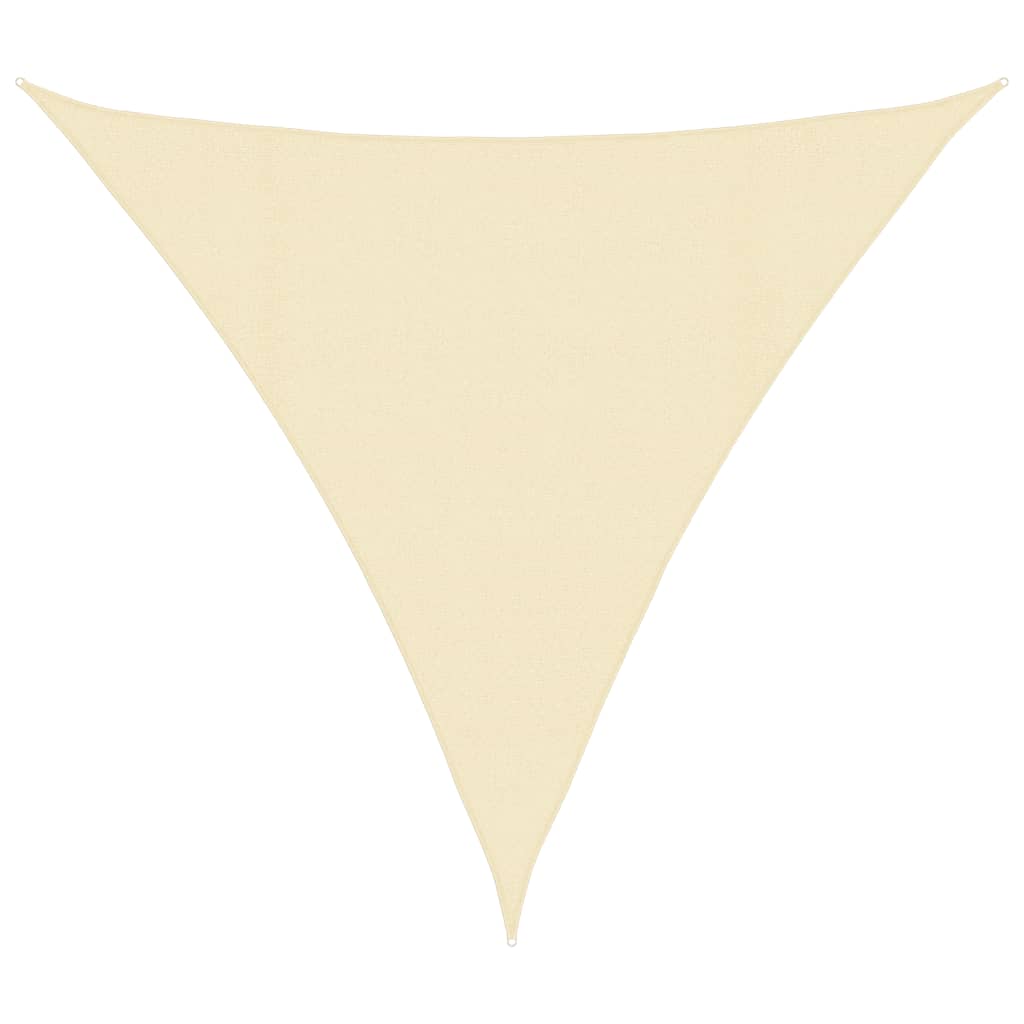 Vela Parasole 160 g/m² Crema 4x4x4 m in HDPE