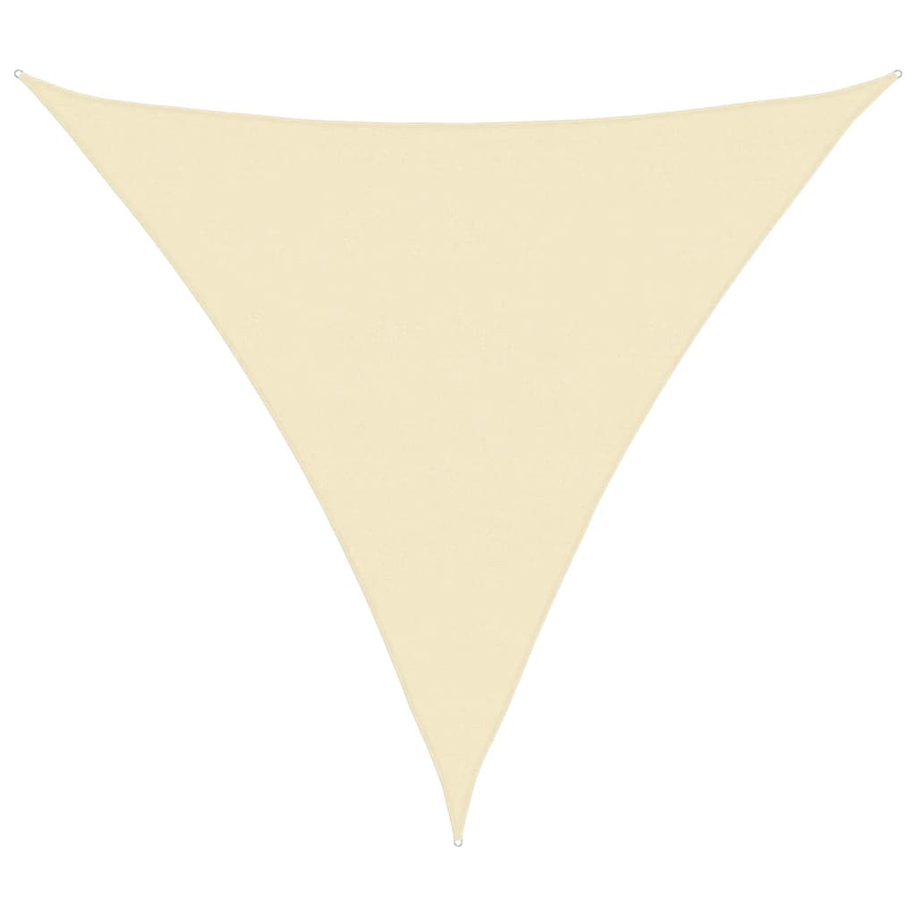 Vela Parasole 160 g/m² Crema 6x6x6 m in HDPE
