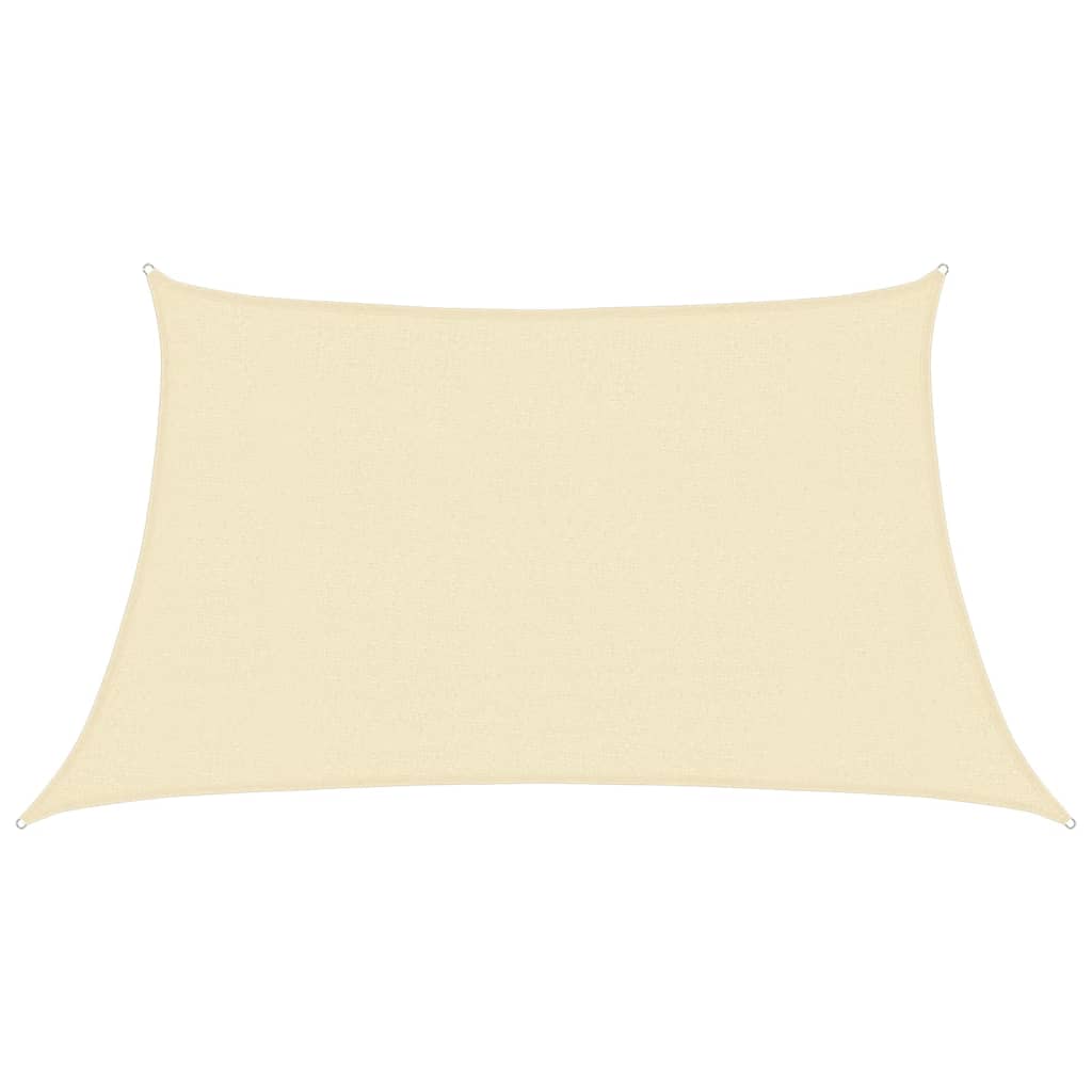 Vela Parasole 160 g/m² Crema 3/4x2 m in HDPE
