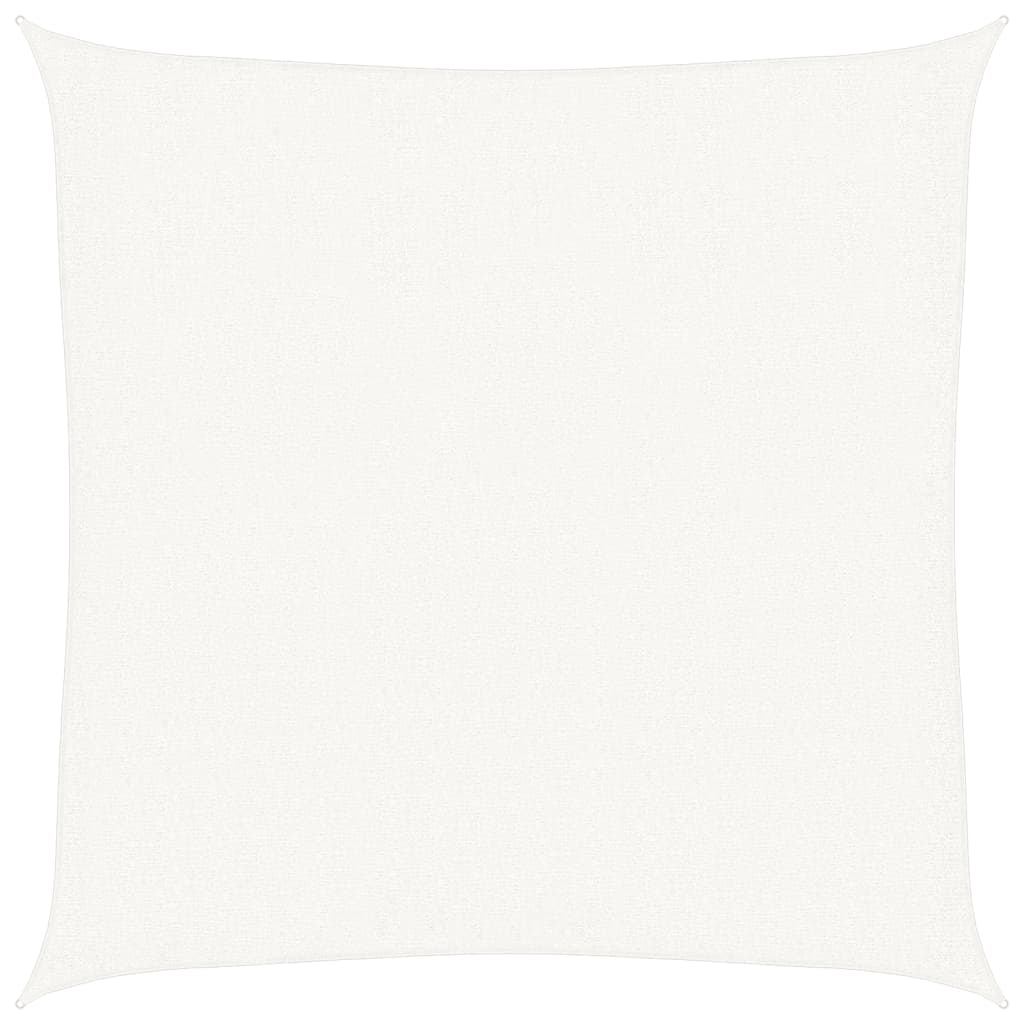 Vela Parasole 160 g/m² Bianca 2,5x2,5 m in HDPE