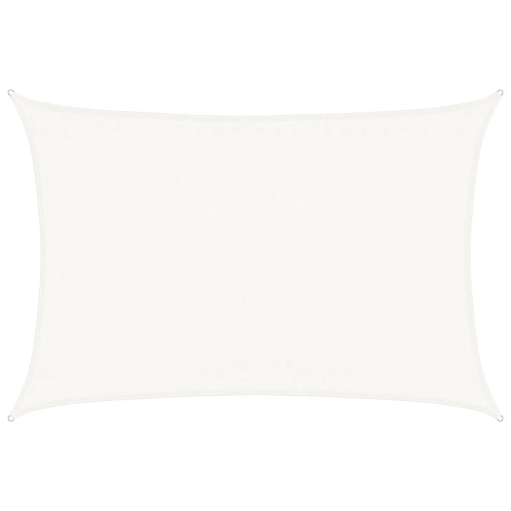 Vela Parasole 160 g/m² Bianca 3,5x5 m in HDPE