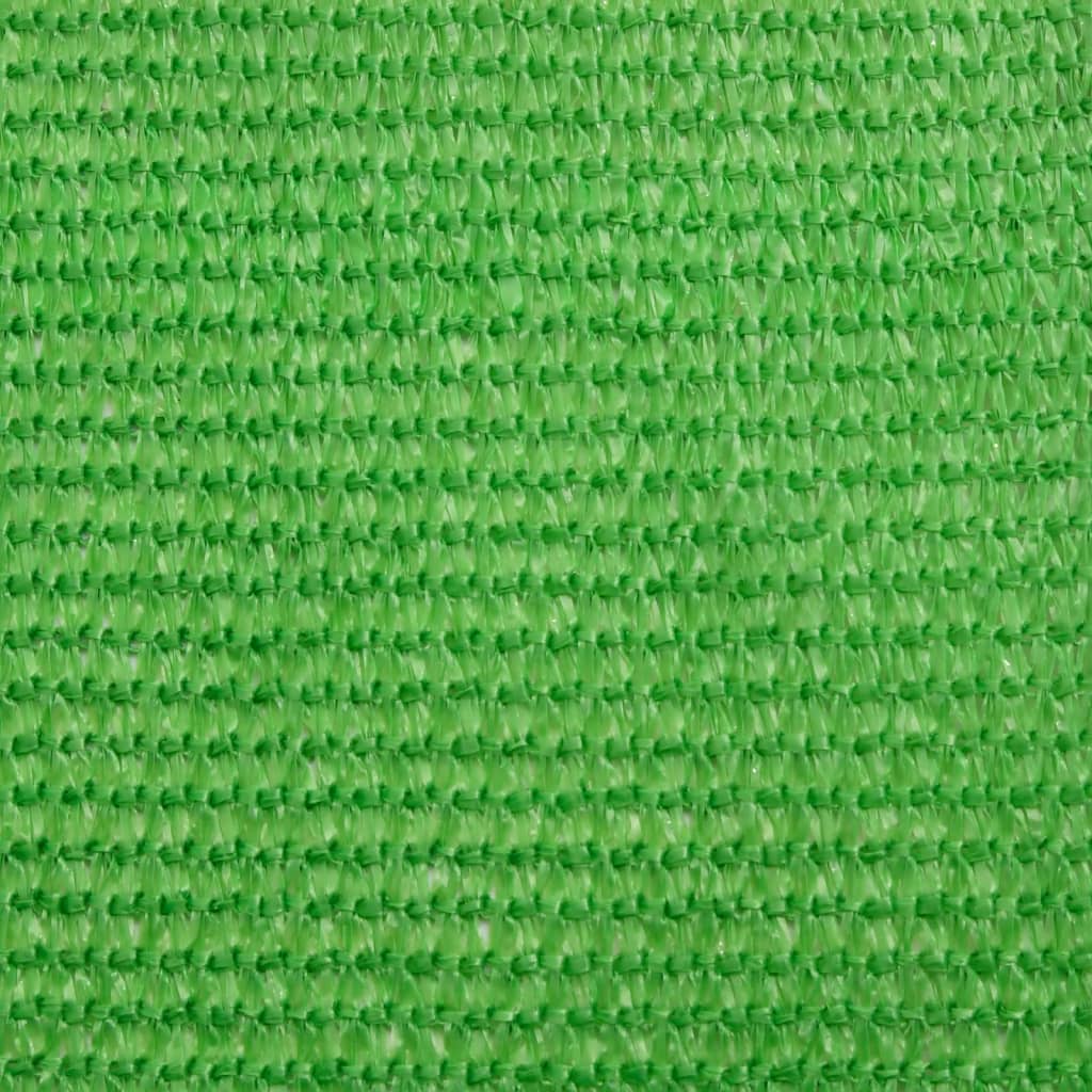 Vela Parasole 160 g/m² Verde Chiaro 3,6x3,6 m in HDPE