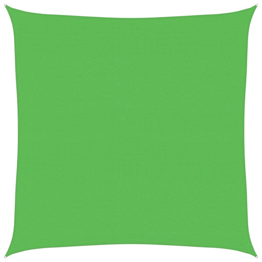 Vela Parasole 160 g/m² Verde Chiaro 4,5x4,5 m in HDPE