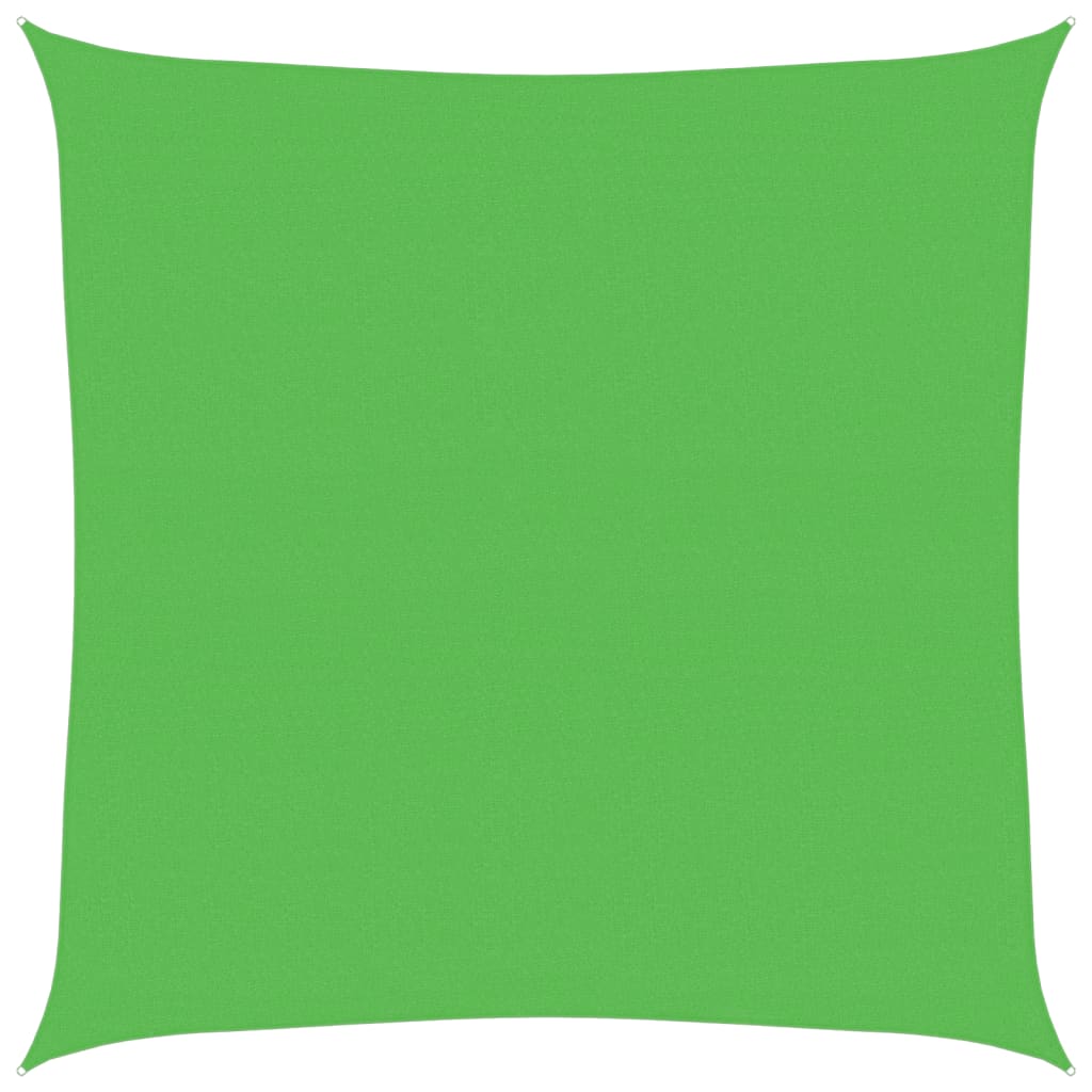 Vela Parasole 160 g/m² Verde Chiaro 7x7 m in HDPE