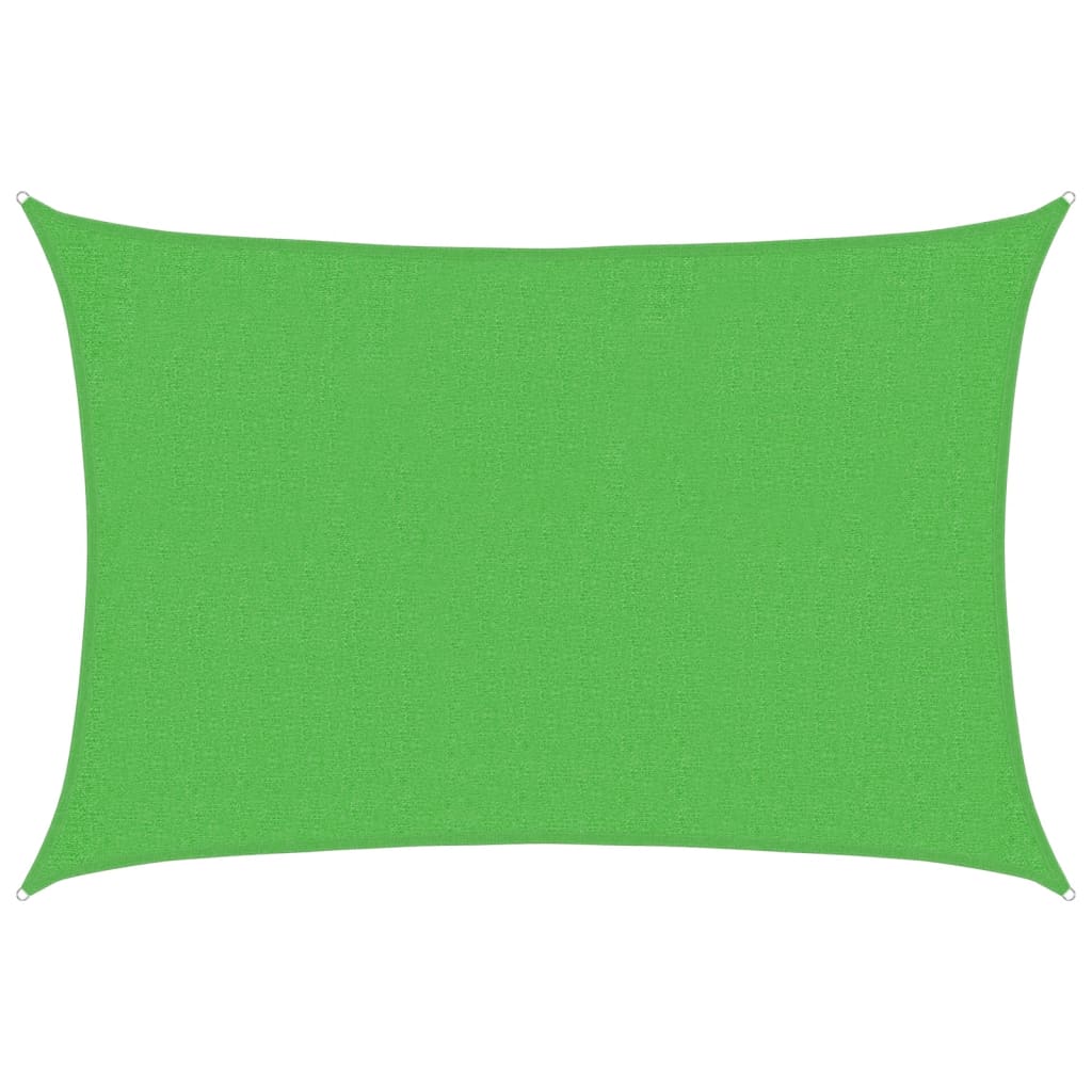 Vela Parasole 160 g/m² Verde Chiaro 2x3 m in HDPE