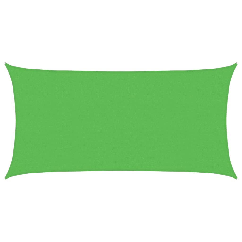 Vela Parasole 160 g/m² Verde Chiaro 2x4 m in HDPE