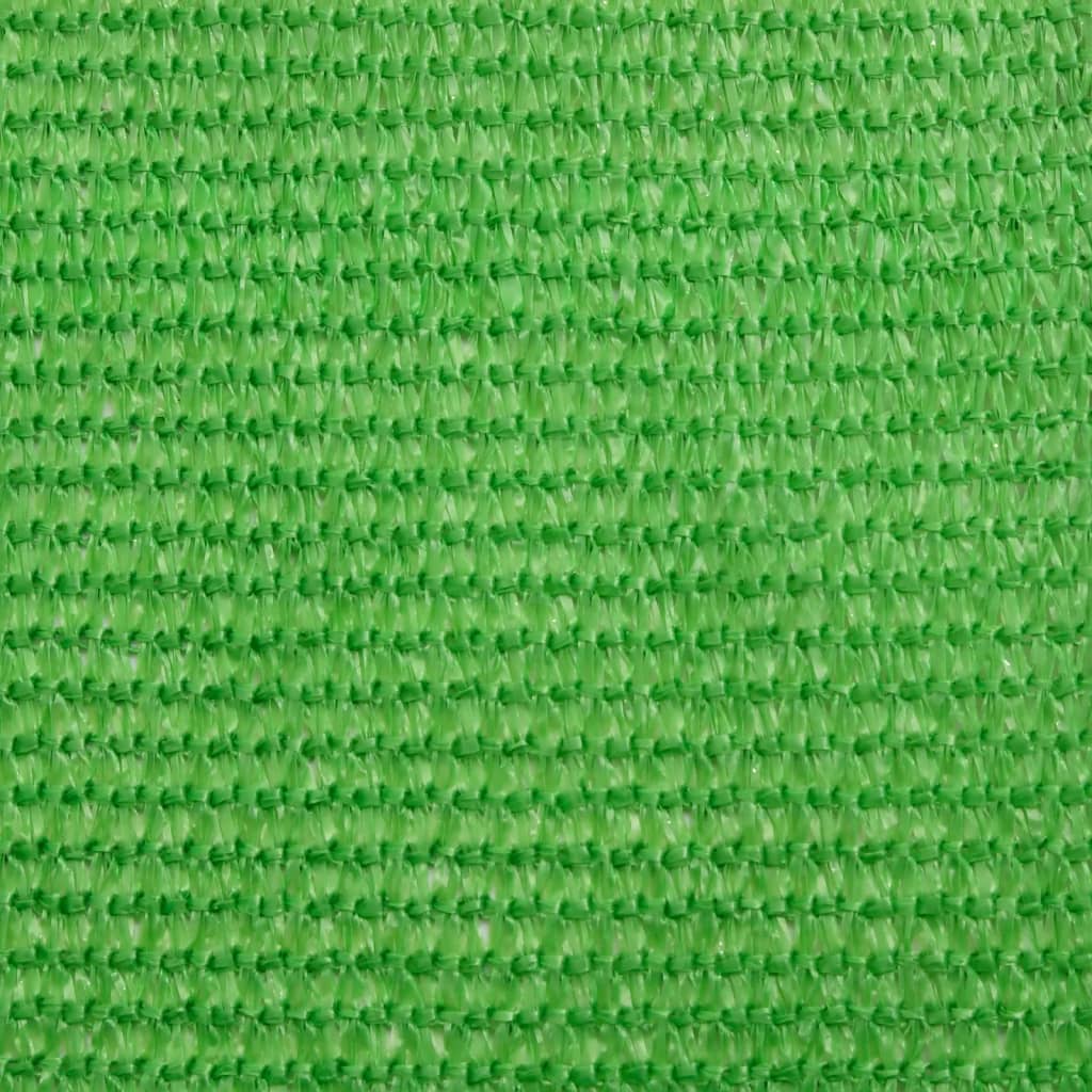 Vela Parasole 160 g/m² Verde Chiaro 2,5x3,5 m in HDPE
