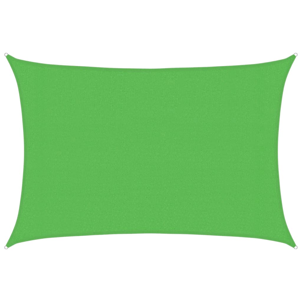 Vela Parasole 160 g/m² Verde Chiaro 3x4 m in HDPE