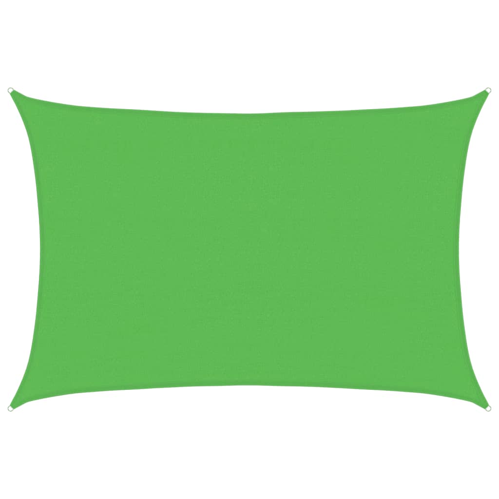 Vela Parasole 160 g/m² Verde Chiaro 4x5 m in HDPE