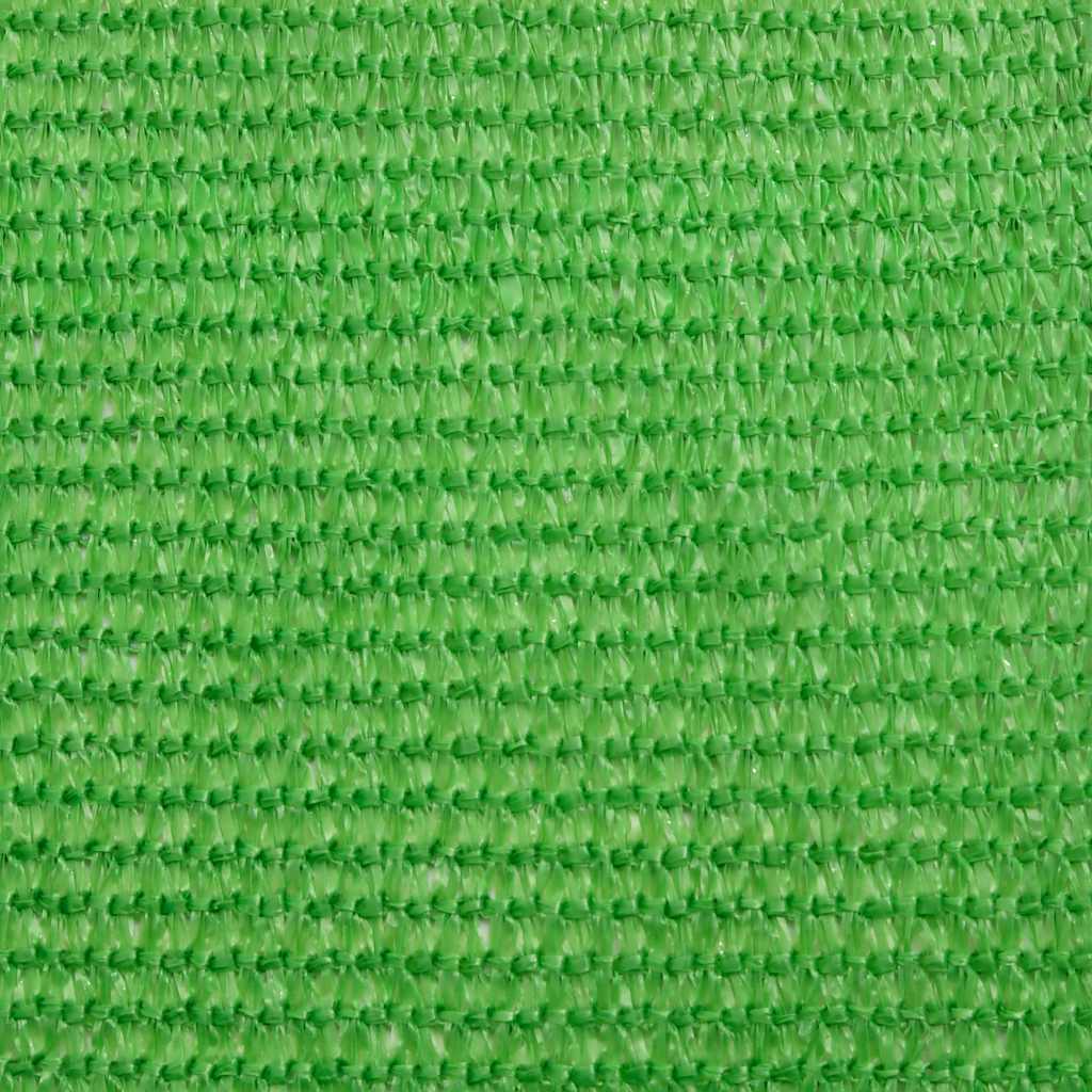 Vela Parasole 160 g/m² Verde Chiaro 3x3x3 m in HDPE