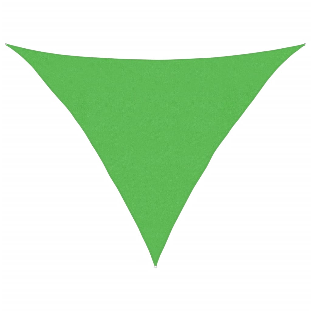 Vela Parasole 160 g/m² Verde Chiaro 4x4x5,8 m in HDPE