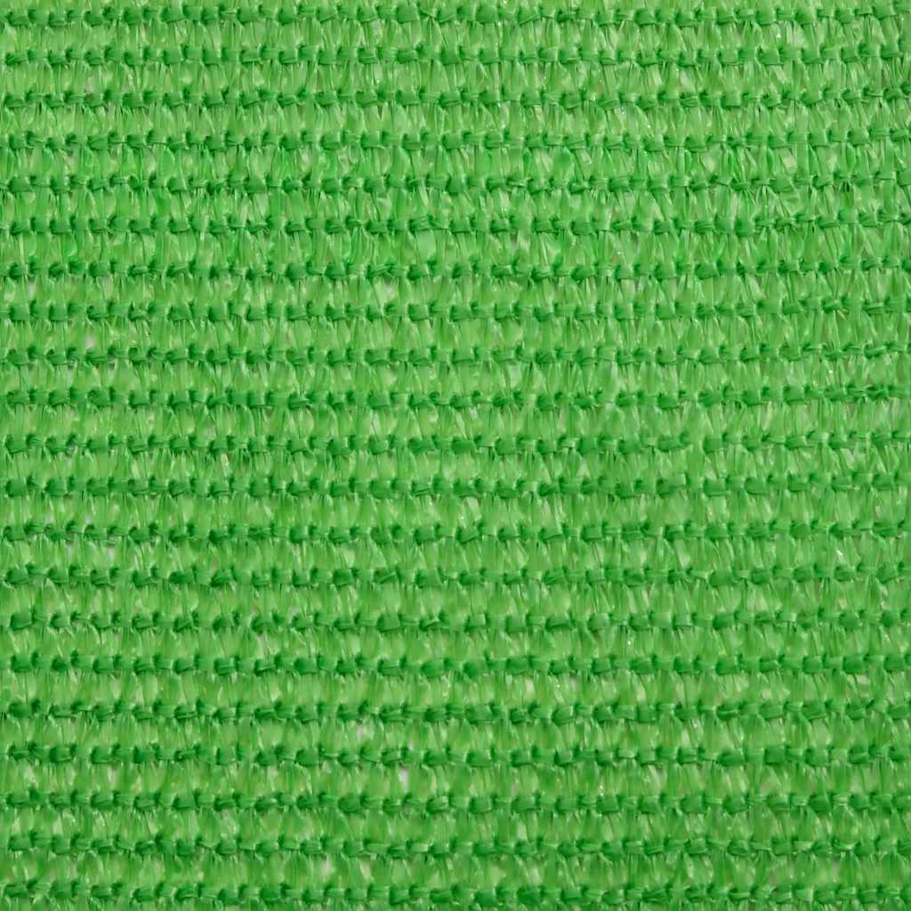 Vela Parasole 160 g/m² Verde Chiaro 5x7x7 m in HDPE