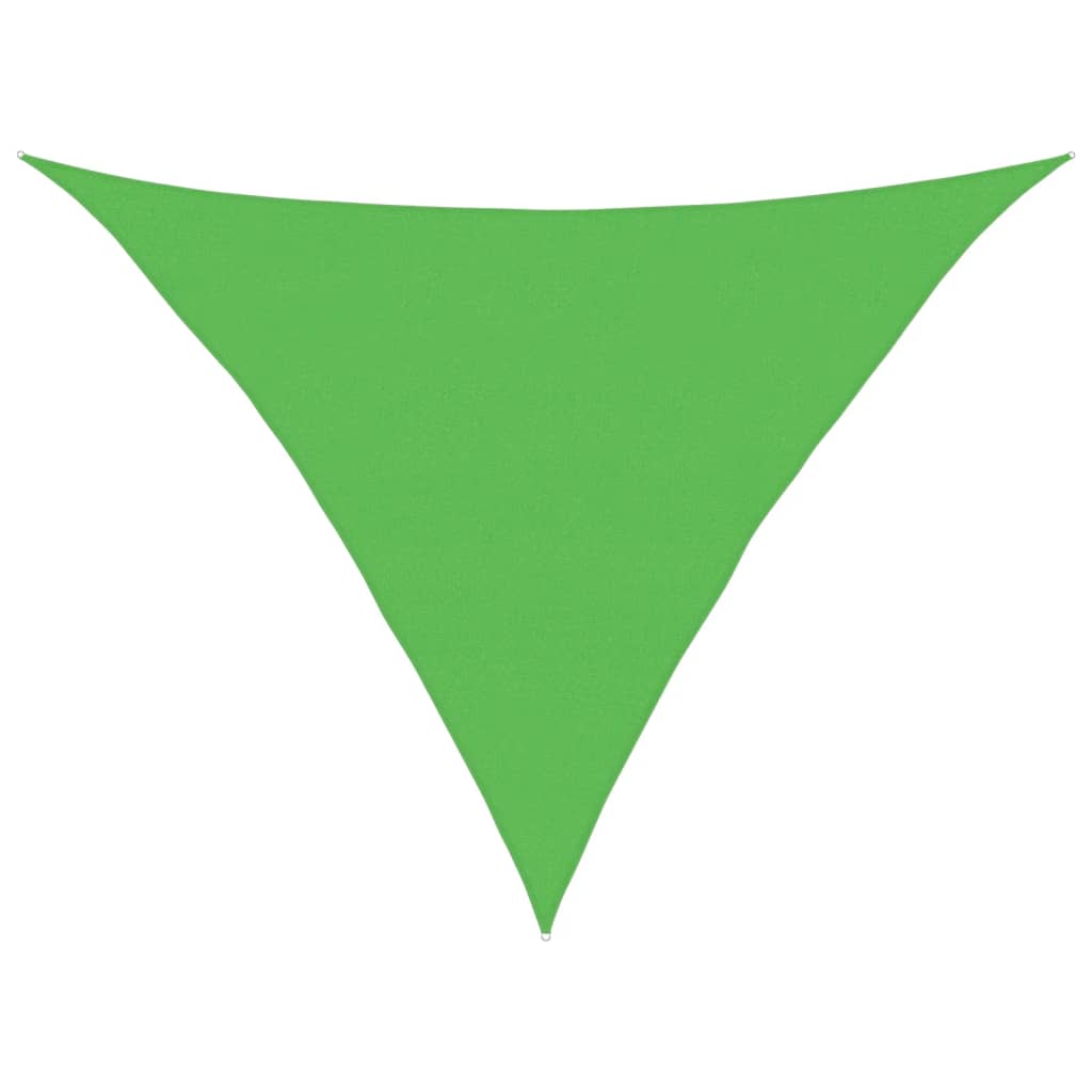 Vela Parasole 160 g/m² Verde Chiaro 5x5x6 m in HDPE