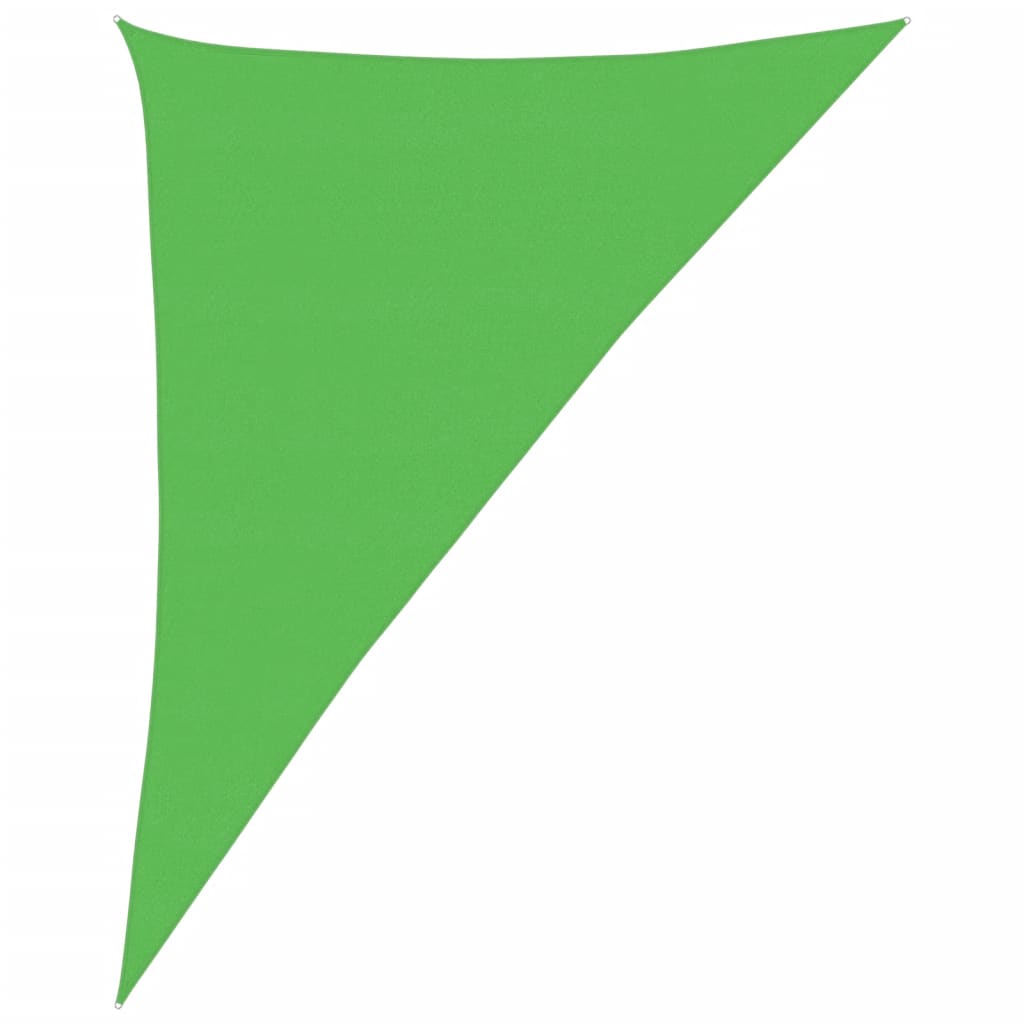 Vela Parasole 160 g/m² Verde Chiaro 4x5x6,8 m in HDPE