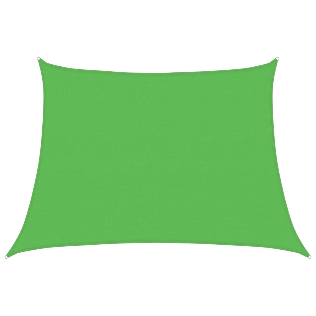 Vela Parasole 160 g/m² Verde Chiaro 4/5x3 m in HDPE