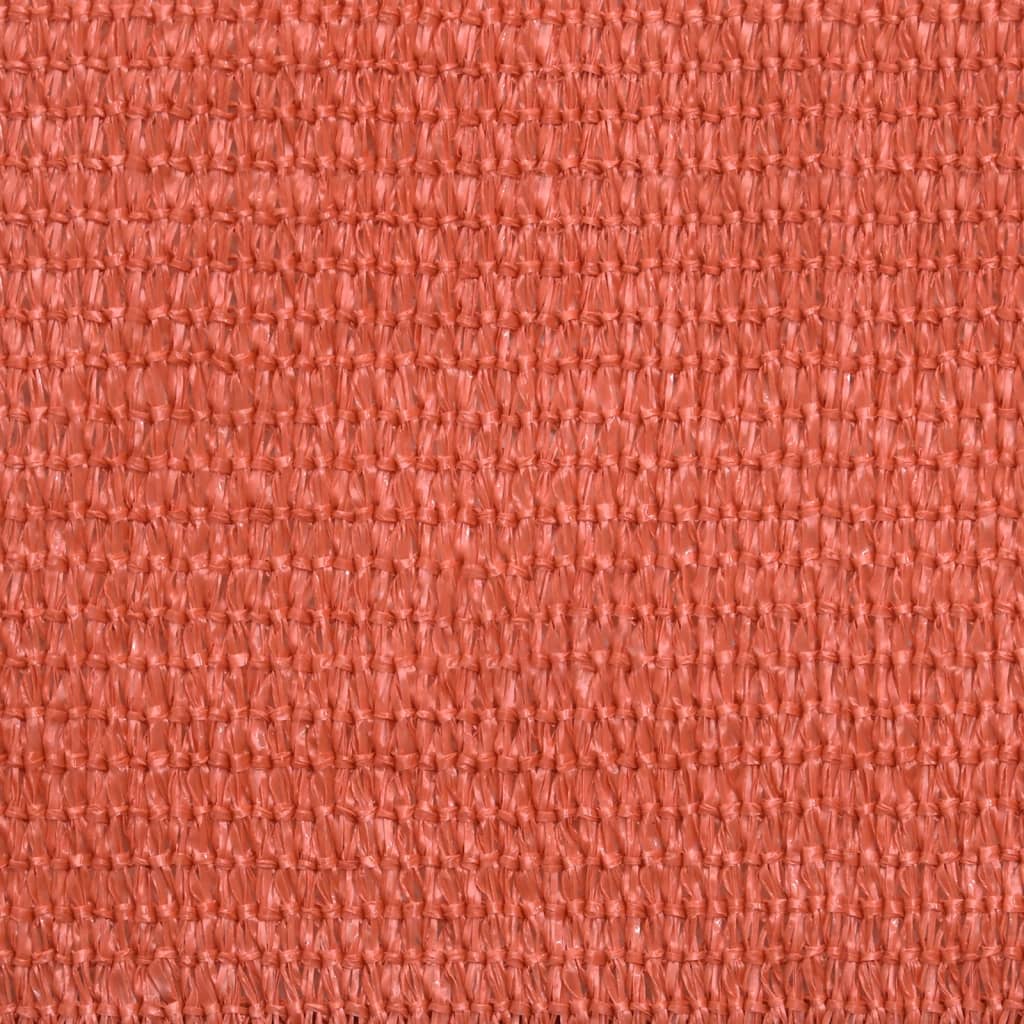 Vela Parasole 160 g/m² Terracotta 2x2 m in HDPE