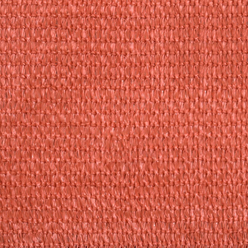 Vela Parasole 160 g/m² Terracotta 7x7 m in HDPE
