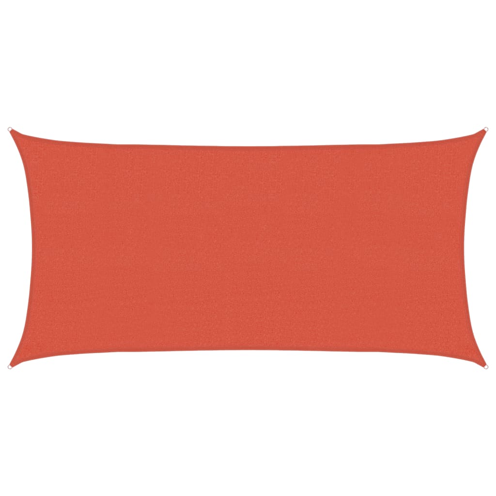 Vela Parasole 160 g/m² Terracotta 2x3,5 m in HDPE
