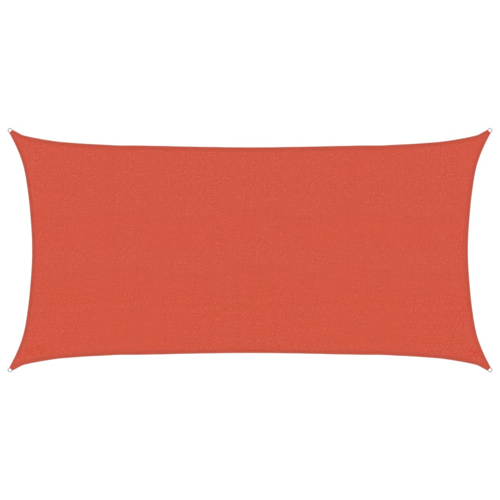 Vela Parasole 160 g/m² Terracotta 2,5x4,5 m in HDPE