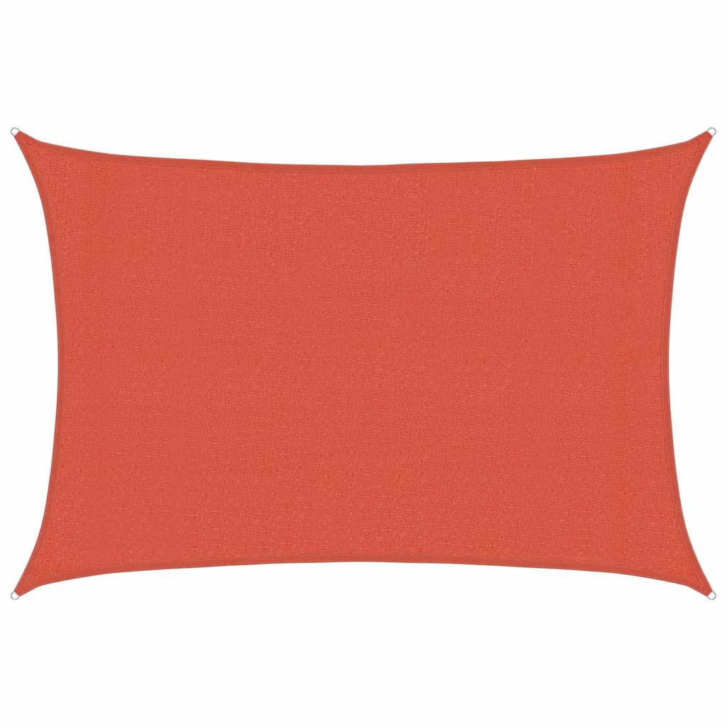 Vela Parasole 160 g/m² Terracotta 3x4,5 m in HDPE