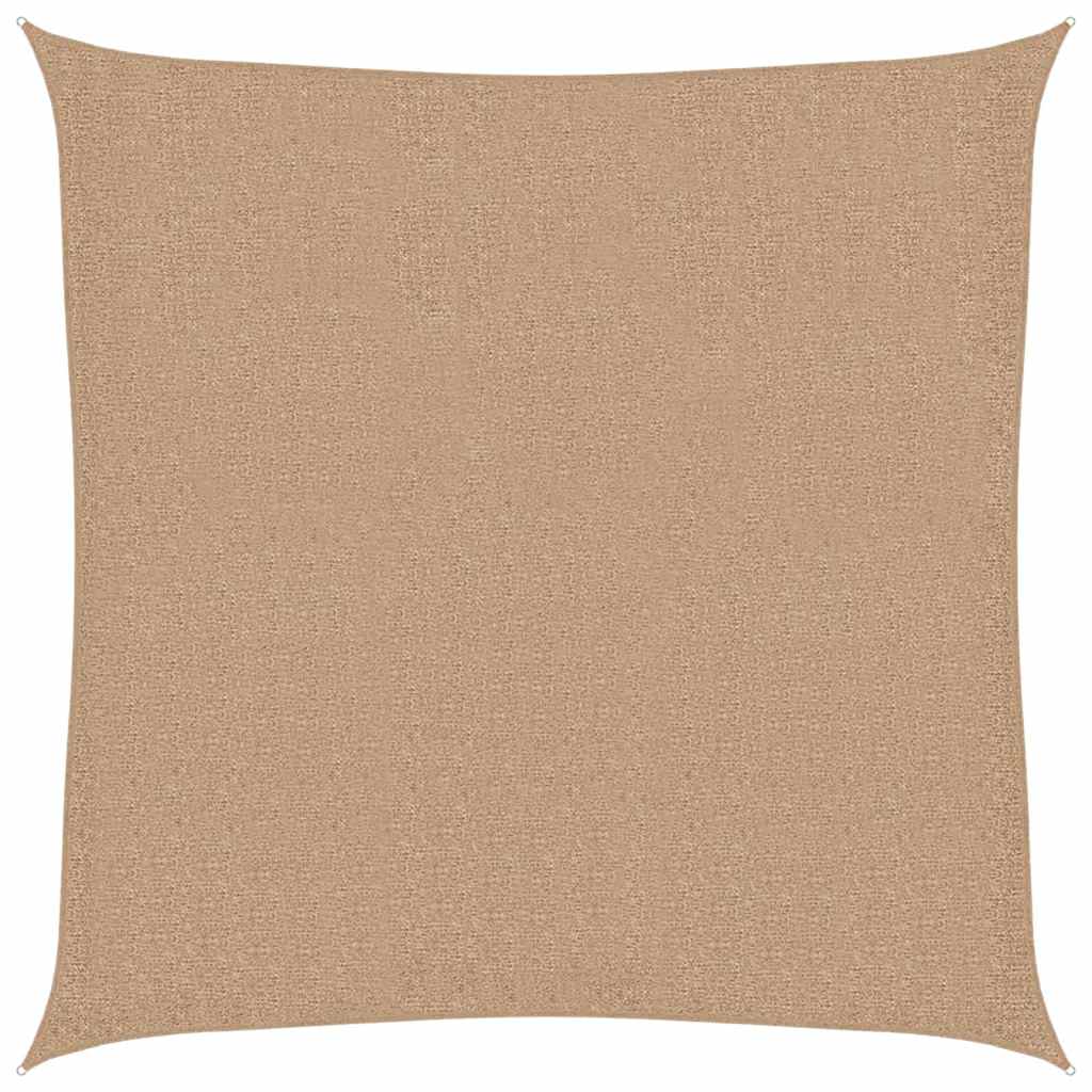 Vela Parasole 160 g/m² Grigio Talpa 6x6 m in HDPE