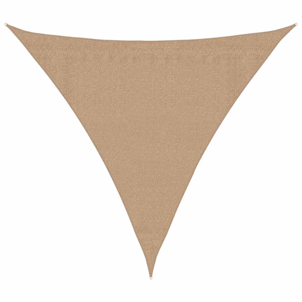 Vela Parasole 160 g/m² Grigio Talpa 3,6x3,6x3,6 m in HDPE