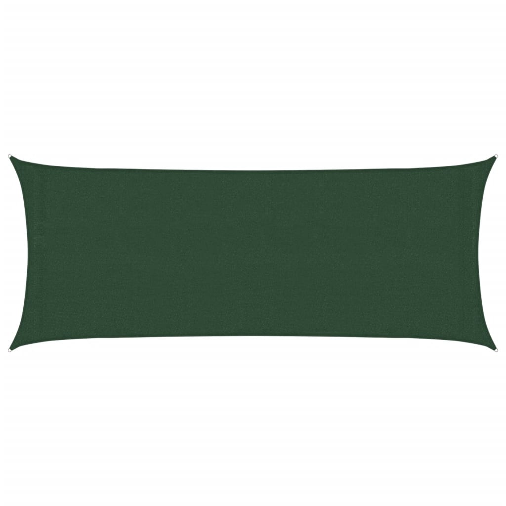 Vela Parasole 160 g/m² Verde Scuro 2x4,5 m in HDPE