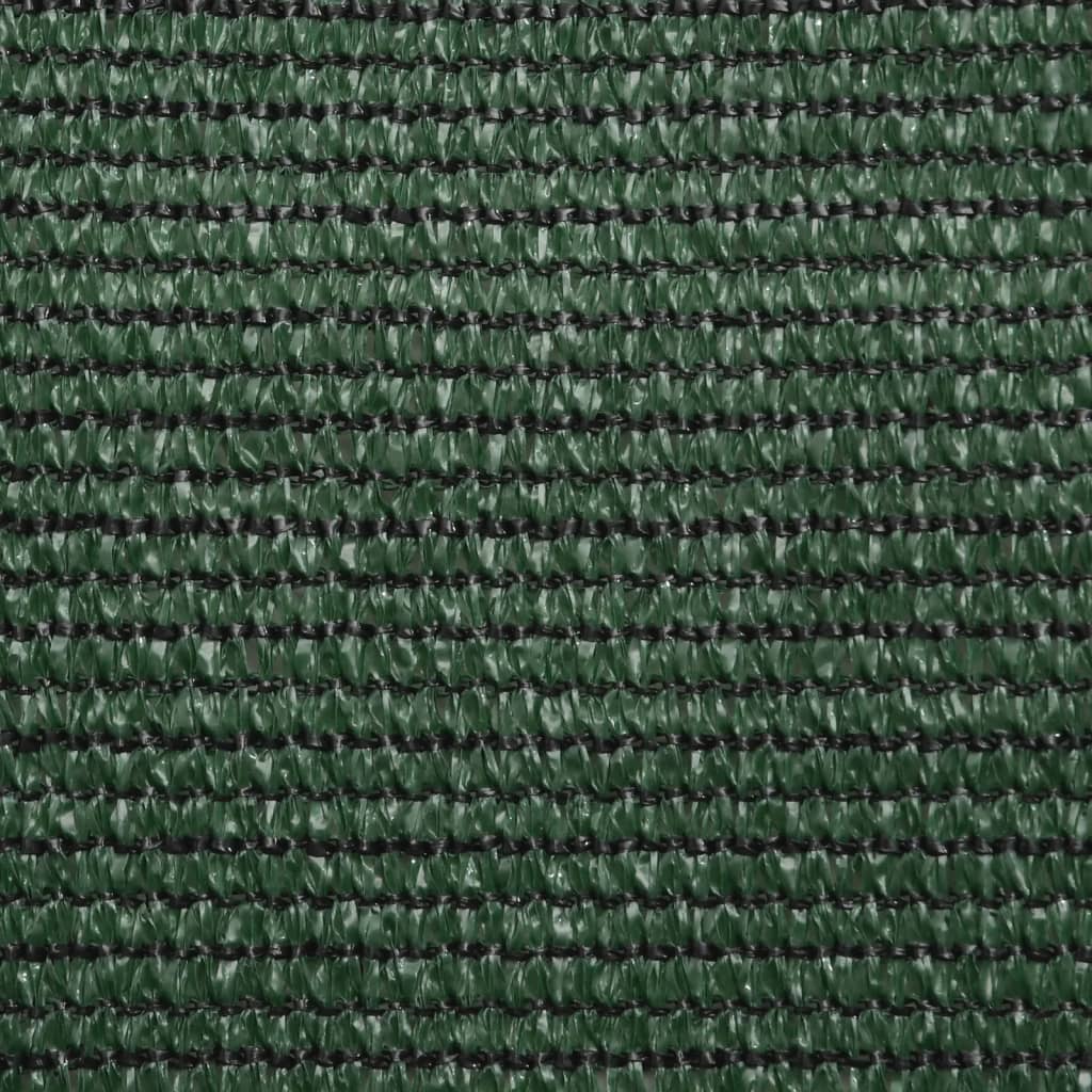 Vela Parasole 160 g/m² Verde Scuro 2,5x3 m in HDPE