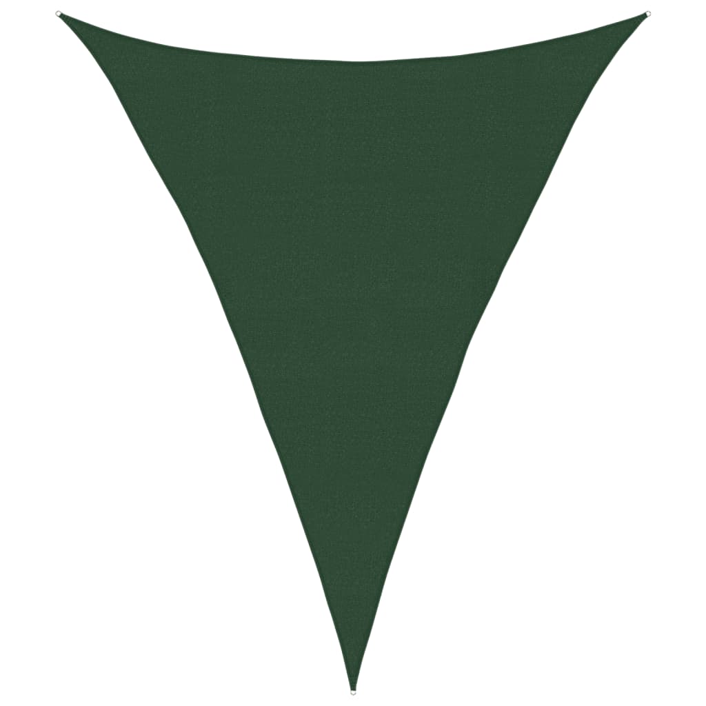 Vela Parasole 160 g/m² Verde Scuro 4x5x5 m in HDPE
