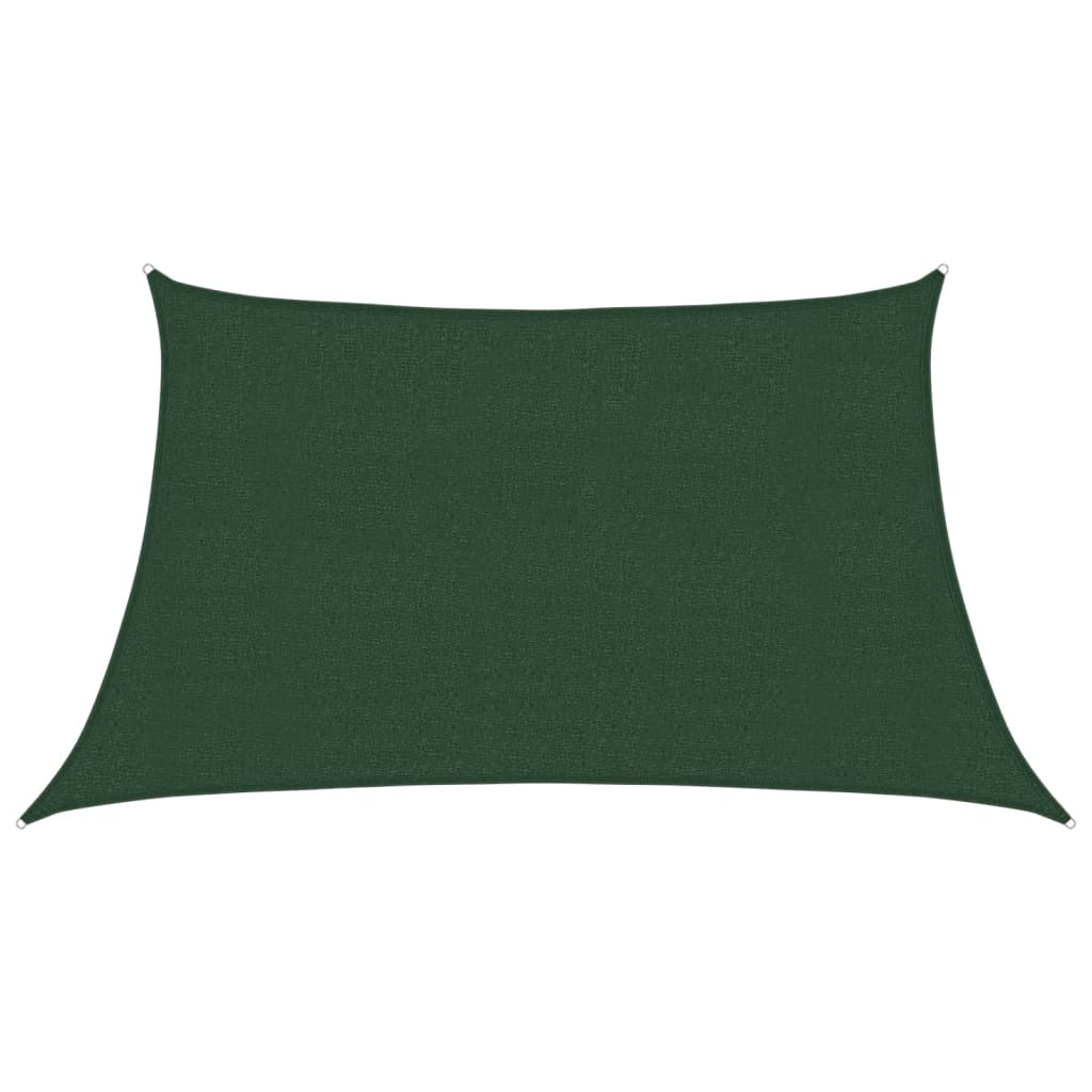 Vela Parasole 160 g/m² Verde Scuro 3/4x2 m in HDPE