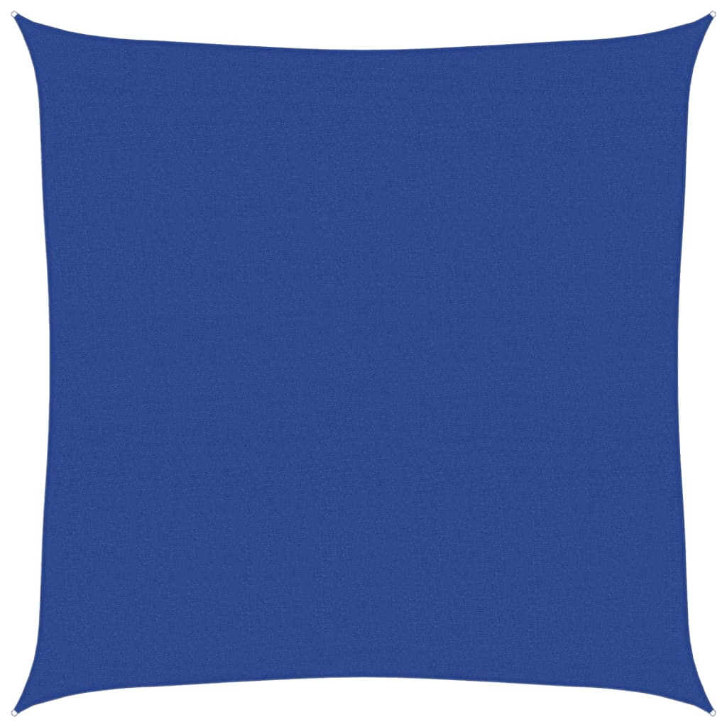 Vela Parasole 160 g/m² Quadrata Blu 5x5 m in HDPE