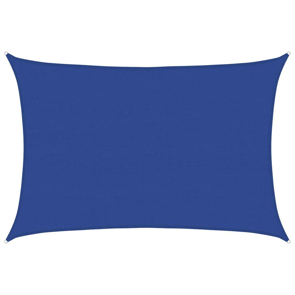 Vela Parasole 160 g/m² Rettangolare Blu 5x7 m in HDPE