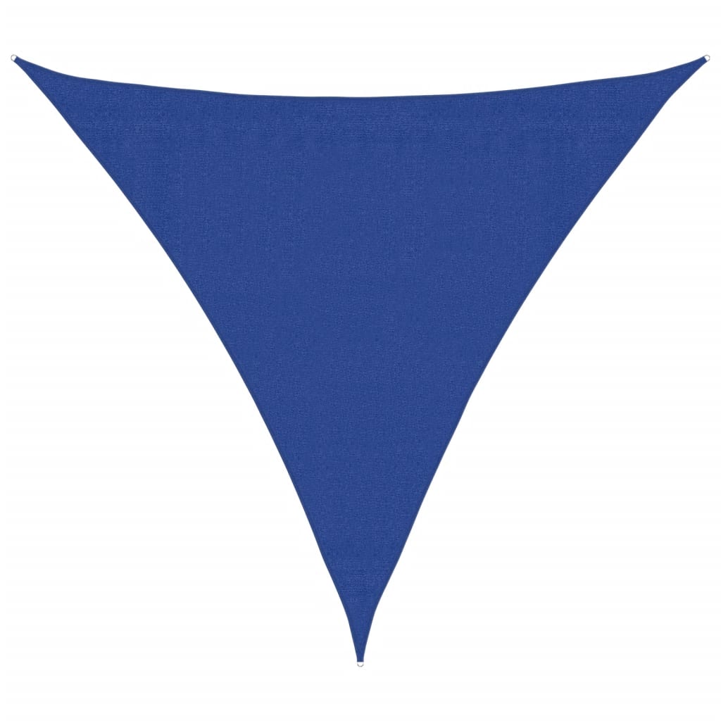 Vela Parasole 160 g/m² Blu 3x3x3 m in HDPE