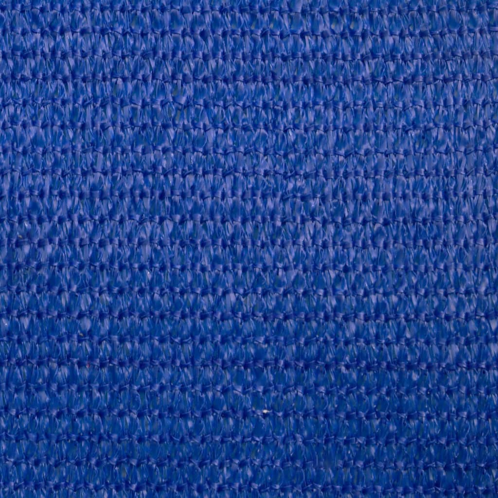 Vela Parasole 160 g/m² Blu 3x3x4,2 m in HDPE