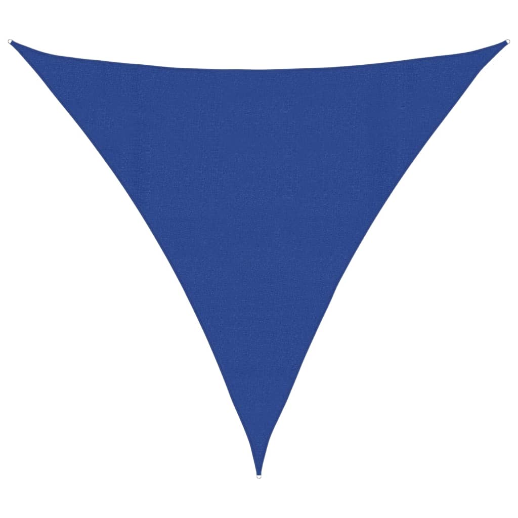 Vela Parasole 160 g/m² Blu 4x4x4 m in HDPE
